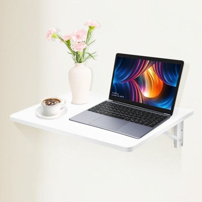 Składane biurko ścienne białe